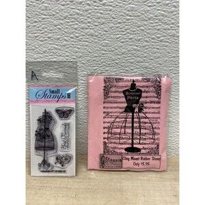 Set Of 2 Mixed Brands Sewing Stamps New